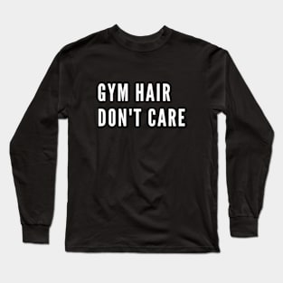 funny gym humor Long Sleeve T-Shirt